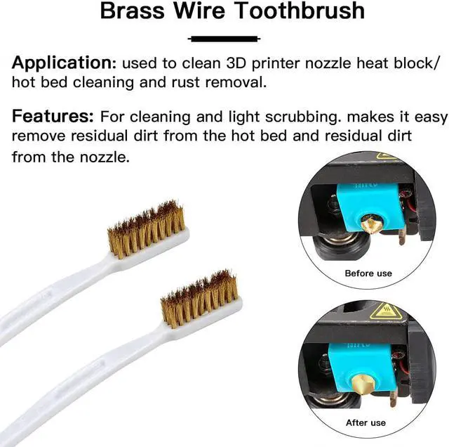 Alt view image 3 of 7 - BCZAMD 39Pcs 3D Printer Tools Kit Includes Resin Removal Cleaning Deburring Tool Sanding and Hotend Disassembly Multi-Purpose Tool, 3D Printer Accessories Kit for Trimming and Finishing