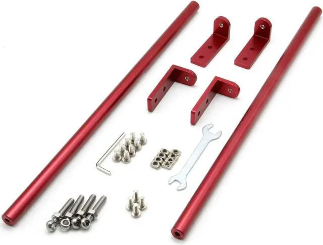 Alt view image 2 of 7 - Upgrade Red Supporting Rod Set for Creality 3D Printer Ender 3/Ender 3 pro/Ender 3 V2 (220x220x250 mm)