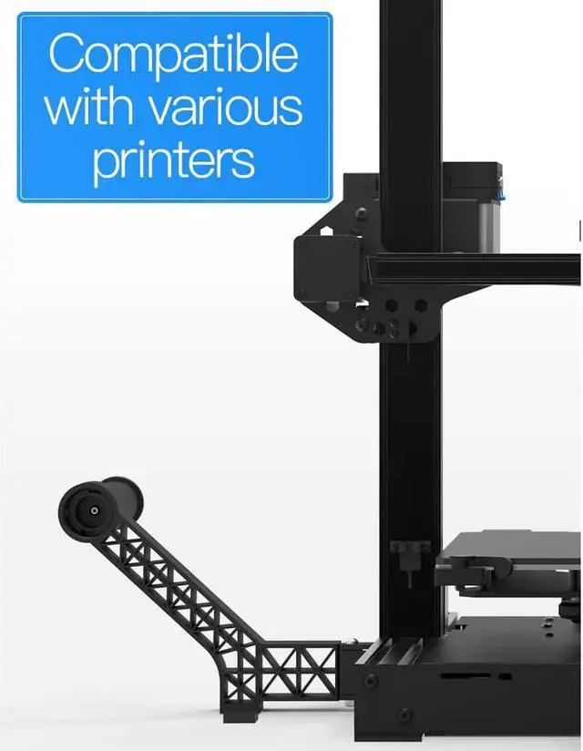 Alt view image 6 of 7 - Original Creality Upgrade Built-in Bearings Rotatable Filament Spool Holder Bracket for Ender 3, Ender 3 V2, Ender3 Pro, Ender 3 V2 Neo, Sidewinder X1, Ender 5 Pro/Plus, Vyper, Mega SE 3D Printer
