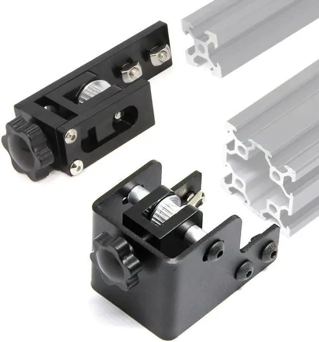 Main image of Zeberoxyz Upgrade 2020 Profile X-axis+4040 Double Slot Profile Y-axis Synchronous Belt Stretch Straighten Tensioner for Ender-3 Pro/Ender3 V2/CR-20 Pro 3D Printer Parts (X2020+Y4040)