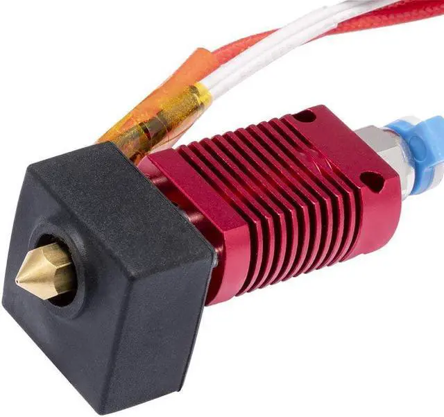 Alt view image 6 of 6 - Creality Upgrade Ender 3 Hotend, Assembled Extruder with Capricorn Bowden PTFE Tubing for Creality Ender 3 Pro/Ender 3 V2 with Silicone Cover×3, 0.4mm Ender 3 Nozzle×3 and 2 Pair Pneumatic Couplers