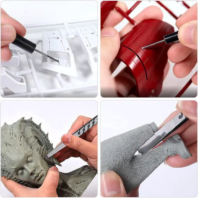 Alt view image 7 of 7 - Pro Grade 3D Printing Tool Kit,High Manganese Steel 3D Printer Spatula,Diverse 3D Printer Cleaning kit,Including Storage Box,for Remove,Trim and Finish 3D Print,Model Building