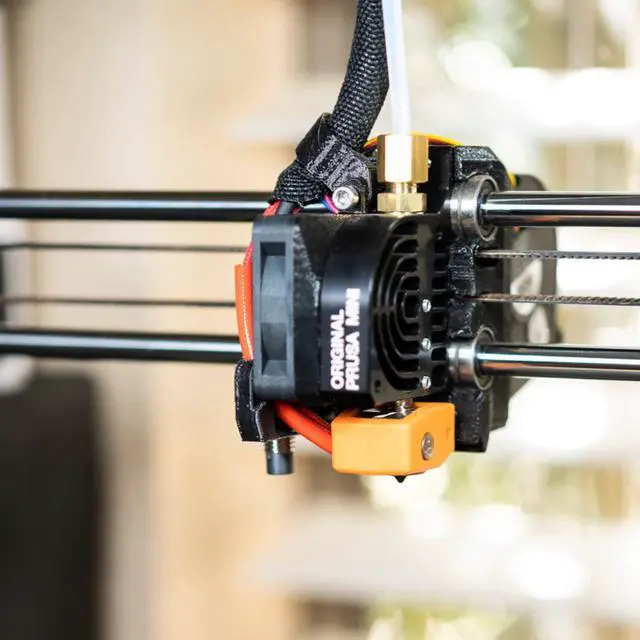 Alt view image 2 of 7 - Prusa Mini Mini+ Heat Block Orange Silicone Sock X by levendig | dsgn [3-Pack] - Insulate & Protect Your 3D Printer Hot End Nozzle | Custom Screw Holes | Prevent Damage