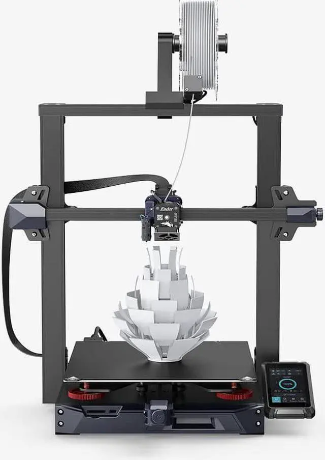 Alt view image 4 of 4 - Ender 3 S1 Plus Frosted PC Build Plate Magnetic Flexible Bed 310x315mm for CR-10/10S Pro/MP Maker Pro Long LK1/ PRO LK5 PRO/Ender 3 Max 3D Printer