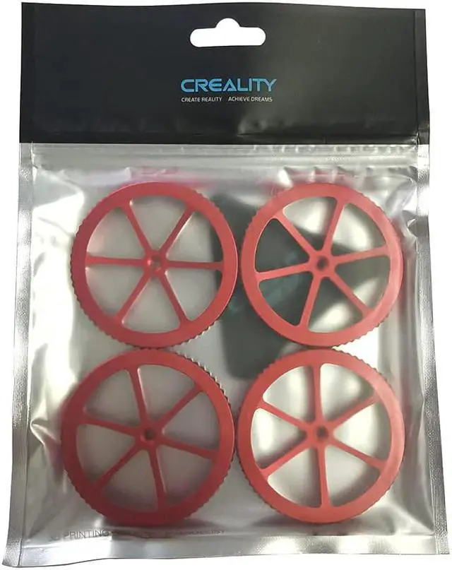 Alt view image 2 of 7 - Original Metal Hand Twist Leveling Nuts + Heatbed Silicone Leveling Column Mount Buffers Springs for Ender 3 V2 / Pro, CR-10S Pro CR10 V2 / Mini, Ender 5 Plus 3D Printer (Bed Nuts)