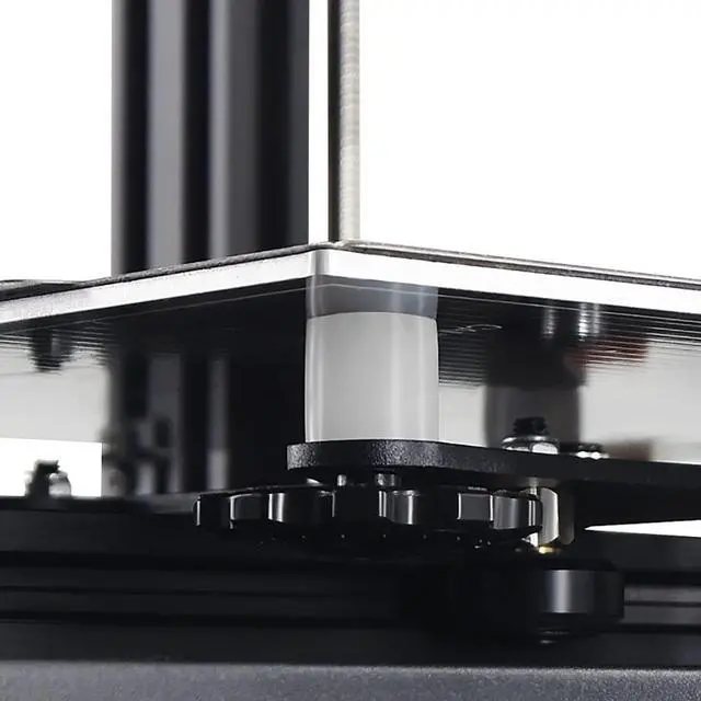Alt view image 6 of 7 - Original Metal Hand Twist Leveling Nuts + Heatbed Silicone Leveling Column Mount Buffers Springs for Ender 3 V2 / Pro, CR-10S Pro CR10 V2 / Mini, Ender 5 Plus 3D Printer (Bed Nuts)
