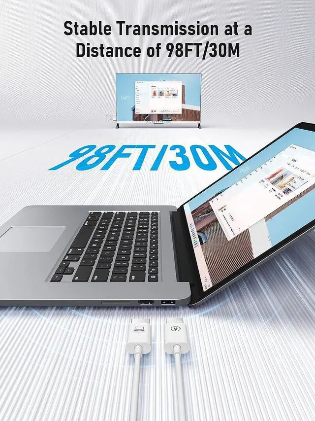 Alt view image 4 of 7 - Wireless HDMI Transmitter and Receiver Kit,Portable Wireless HDMI Extender,Plug&Play,2.4/5G 98ft Range 1080P HD Wireless HDMI Connector for Streaming Video&Audio to Monitor from Laptop/TV-box