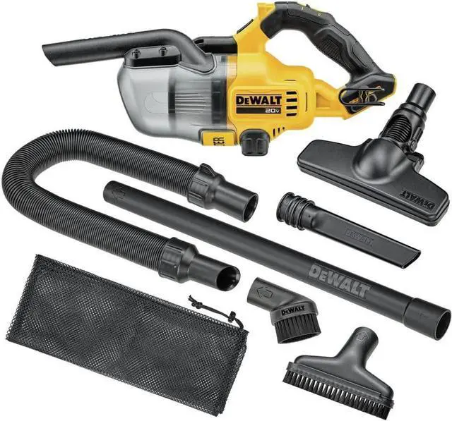 Main image of DEWALT 20V Vacuum, Cordless Handheld Vacuum, HEPA, Battery Not Included (DCV501HB), Yellow