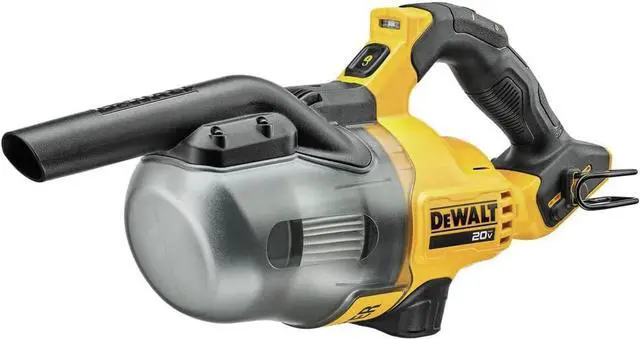 Alt view image 2 of 7 - DEWALT 20V Vacuum, Cordless Handheld Vacuum, HEPA, Battery Not Included (DCV501HB), Yellow