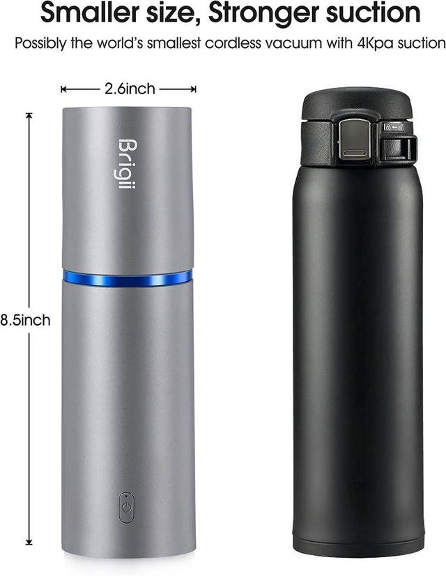 Alt view image 4 of 7 - Brigii Mini Handheld Vacuum Cordless, 3 in 1 Car Vacuum Air Duster Pump