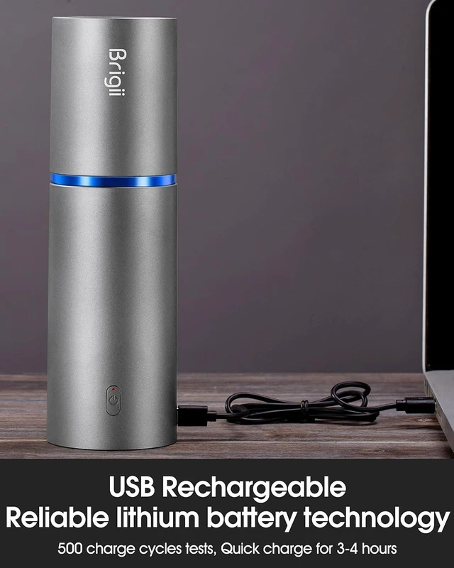 Alt view image 5 of 7 - Brigii Mini Handheld Vacuum Cordless, 3 in 1 Car Vacuum Air Duster Pump