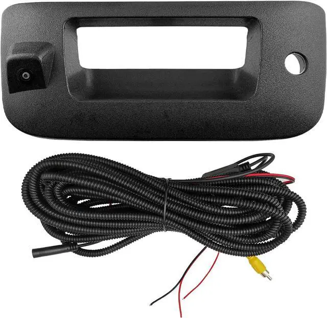 Alt view image 3 of 7 - Tailgate Handle with Rearview Backup Camera for Chevy Silverado and GMC Sierra 2007-2013,Tailgate Handle Replacement Backup Camera