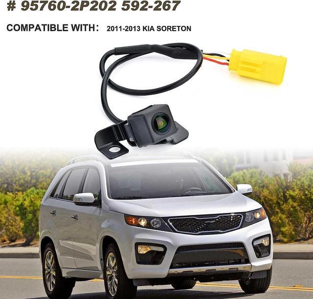 Alt view image 2 of 6 - Rear View Backup Camera Compatible with Kia Sorento 2011 2012 2013 Park Assist Camera Replaces# 95760-2P202 592-267 957602P000 957602P201