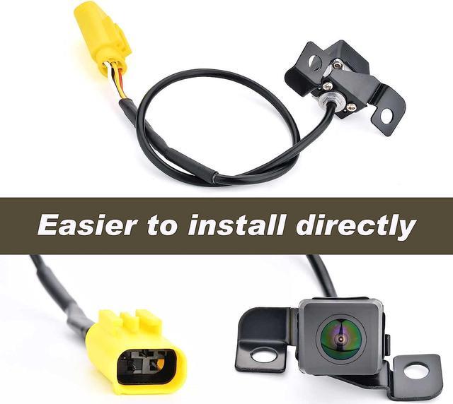 Alt view image 3 of 6 - Rear View Backup Camera Compatible with Kia Sorento 2011 2012 2013 Park Assist Camera Replaces# 95760-2P202 592-267 957602P000 957602P201