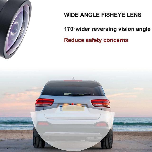 Alt view image 4 of 6 - Rear View Backup Camera Compatible with Kia Sorento 2011 2012 2013 Park Assist Camera Replaces# 95760-2P202 592-267 957602P000 957602P201