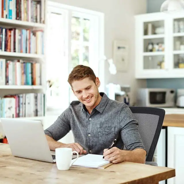 Alt view image 2 of 7 - Office Chair Desk Chair Computer Chair Ergonomic Mid Back Mesh Chair with Lumbar Support & Armrest Adjustable Height Swivel Task Black Executive Chair for Women Men Adult