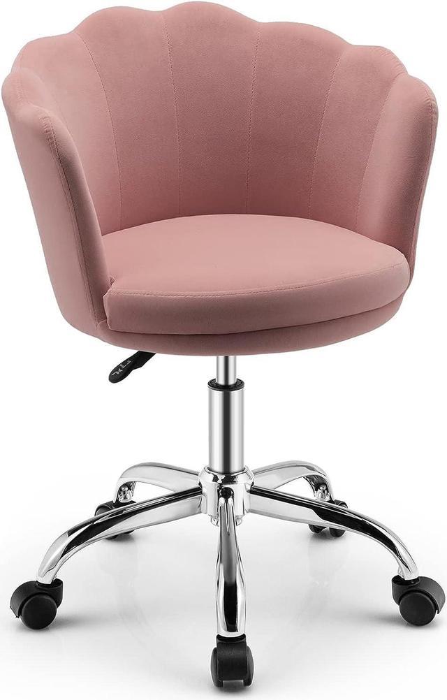 CAELUM Cute Pink Desk Chair for Teen Girl Kids, Home Office Computer Desk  Chairs with Wheels