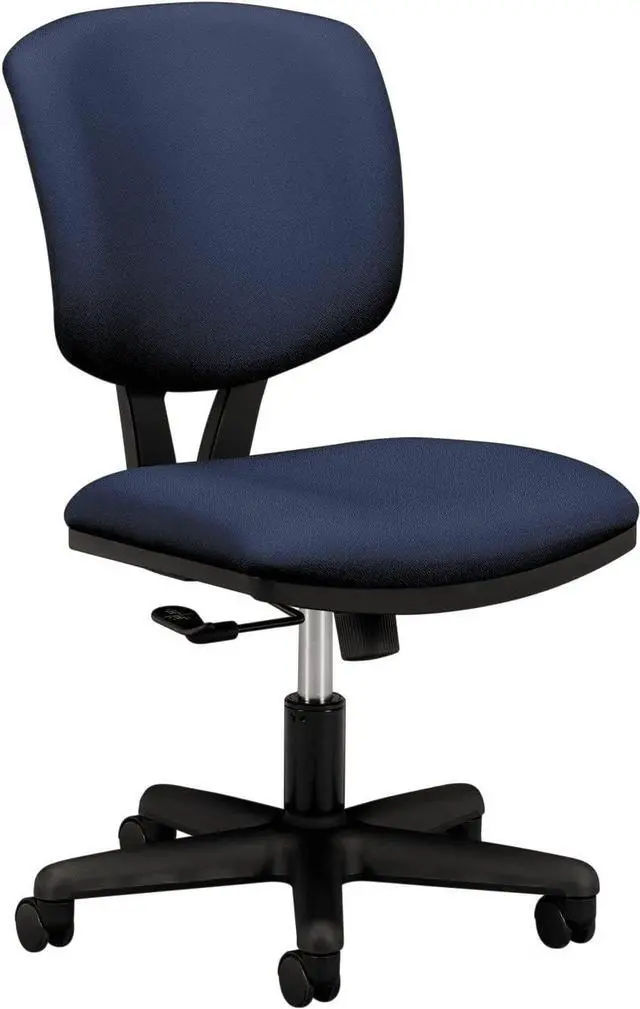 Main image of HON Volt Low-Back Task Chair-Upholstered Computer Office Desk, Blue