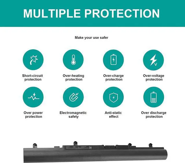 Alt view image 2 of 7 - Fancy Buying AL12A32 AL12A72 Laptop Battery Replacement for Acer Aspire V5 V5-431 V5-471 V5-471P V5-531 V5-571 V5-571P V5-571-6605 E1 E1-522 E1-532 E1-572 E1-572G E1-510 E1-510P 4ICR17/65