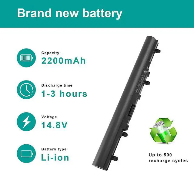 Alt view image 3 of 7 - Fancy Buying AL12A32 AL12A72 Laptop Battery Replacement for Acer Aspire V5 V5-431 V5-471 V5-471P V5-531 V5-571 V5-571P V5-571-6605 E1 E1-522 E1-532 E1-572 E1-572G E1-510 E1-510P 4ICR17/65
