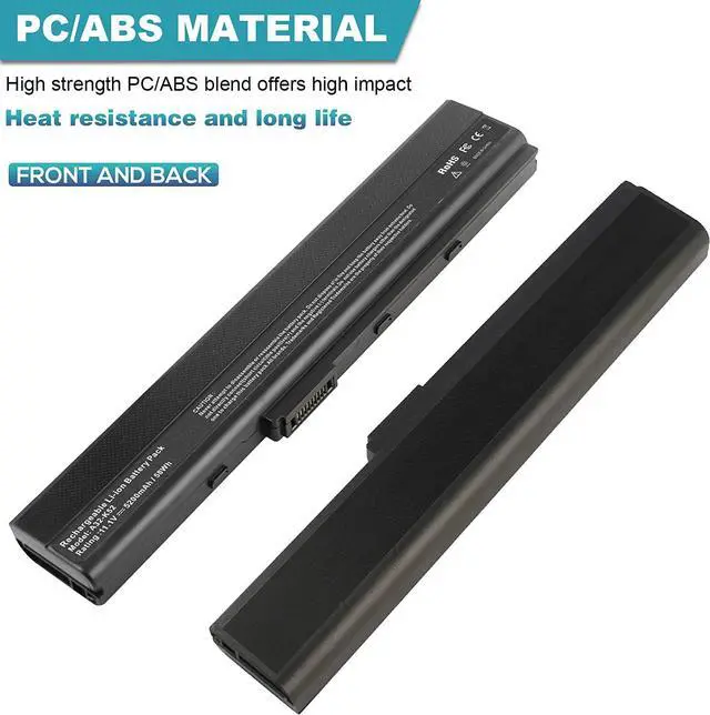 Alt view image 5 of 7 - A32-K52 Laptop Battery for ASUS A52F A52J K52F X52N X52J X52F K52D K52J X5IJ K52 K52D K52DE K52DE-EX064V K52F-B1 K52F-BBR5 K52F-BBR9 K52f-c1 K52F-C2B K52FK52F-A1 K52f-SX051V K52N-EX035V K52Xi