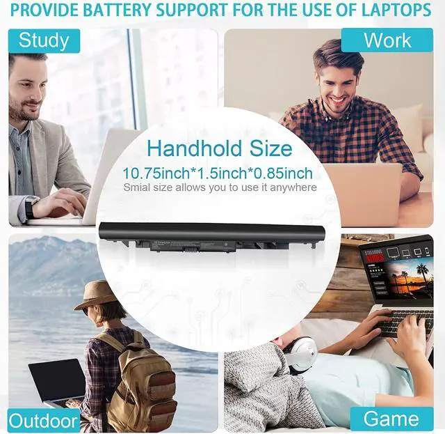 Alt view image 6 of 6 - 919700-850 Battery, HP JC04 JC03 Battery for 919701-850 919681-221 919682-121 919682-421 919682-831 17-ak0xx 17-ak013dx 17-bs0xx hstnn-lb7v 15-bw0xx 15-bs0xx 250 g6 Battery 14.8V/2600mAh/ 38Wh