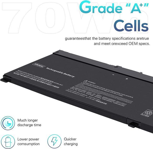 Alt view image 7 of 7 - TREE.NB SR04XL 917724-855 Replacement Laptop Battery for Hp Pavilion 15-CB000 Power 15-CB000 15-CE015DX 15-CE000 15-DC0000 Series 917678-1B1 917678-2B1 HSTNN-DB7W HSTNN-IB7Z