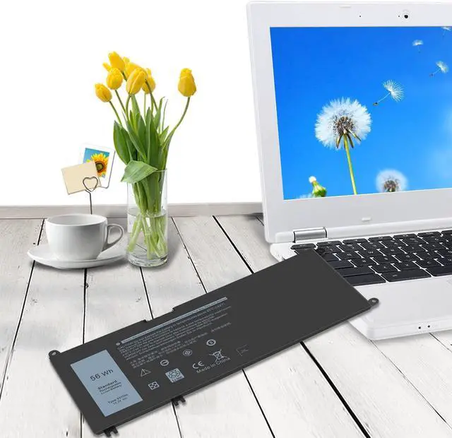 Alt view image 6 of 6 - Laptop 33YDH Battery for Dell Inspiron 17 7000 7778 7779 7786 7773 15 7577 7573 G3 15 3579 G3 17 3779 G5 5587 G7 7588 Latitude 13 3380 14 3490 15 3590 3580 PVHT1 P30E P30E001 81PF3 081PF3 451-BCDM