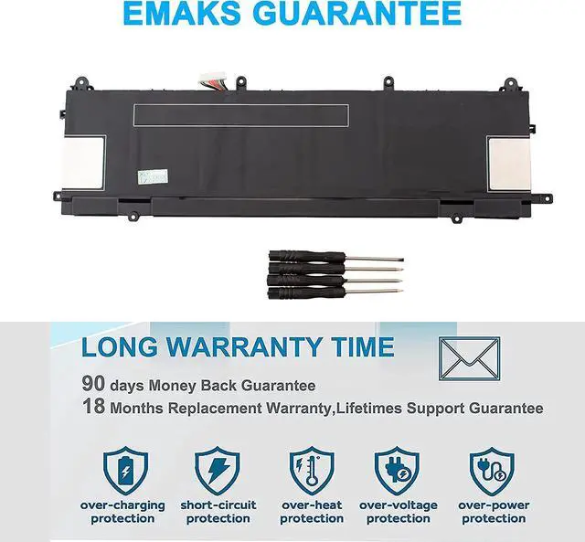 Alt view image 6 of 7 - BN06XL Battery for HP Spectre X360 15-EB0000 Series 15-EB0043DX 15-EB0053DX 15-EB1043DX 15-EB0005UR 15-EB0005NI Series Laptop BN06072XL HSTNN-IB9A L68299-005 L68235-1C1