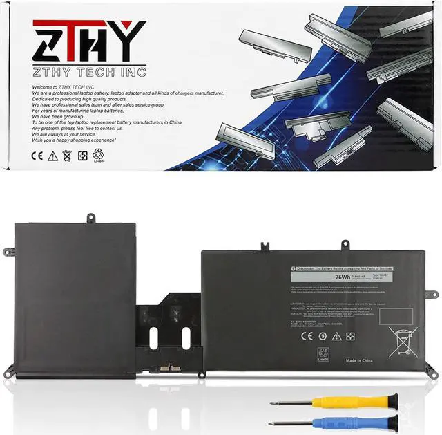 Main image of ZTHY Y9M6F Laptop Battery Replacement for Dell Alienware M15 R2 P87F Alienware M17 R2 P41E Series 0Y9M6F 8K84V 08K84V P41E001 P87F001 11.4V 76Wh 6334mAh