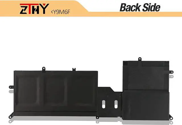 Alt view image 6 of 7 - ZTHY Y9M6F Laptop Battery Replacement for Dell Alienware M15 R2 P87F Alienware M17 R2 P41E Series 0Y9M6F 8K84V 08K84V P41E001 P87F001 11.4V 76Wh 6334mAh