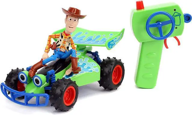 Main image of Jada Toys Jada Disney Pixar Toy Story 4 Turbo Buggy W/Woody Radio Control Vehicle, 2.4 Ghz, 1: 24