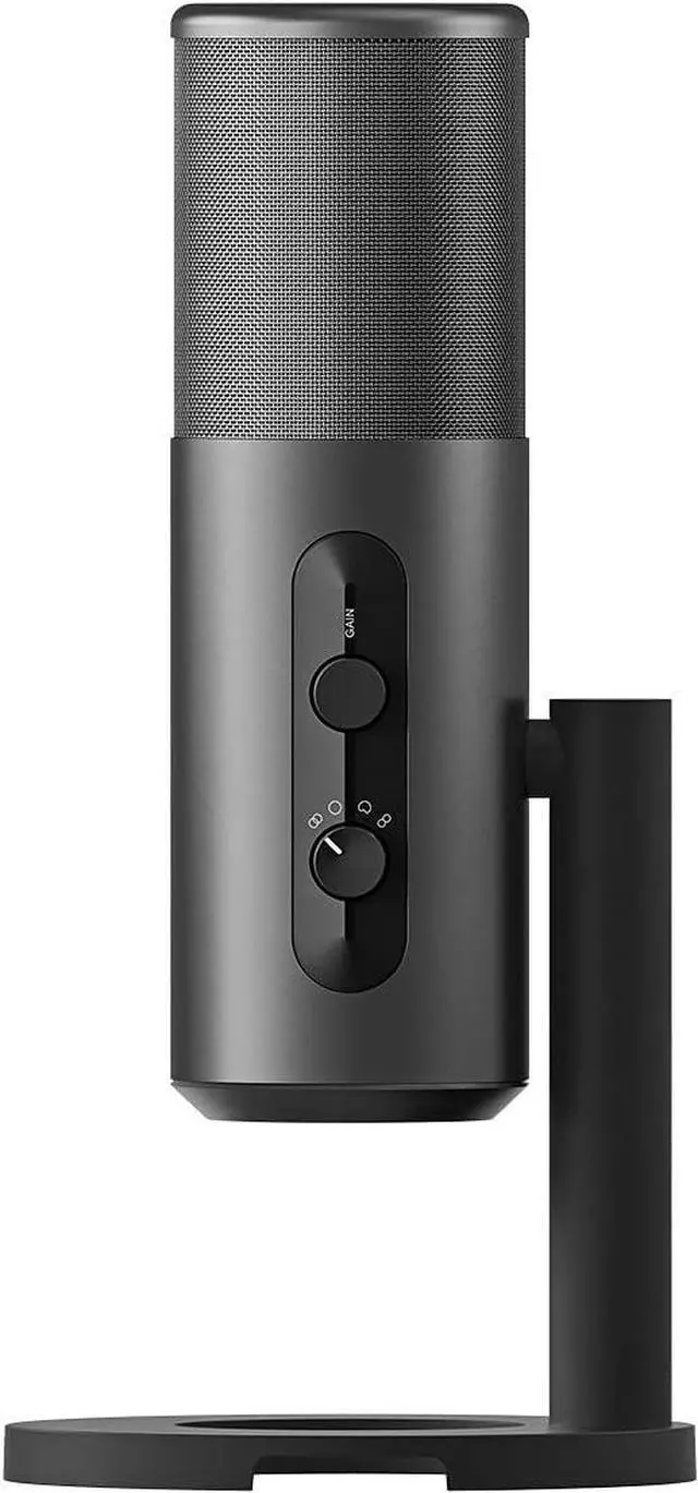 Alt view image 2 of 7 - EPOS Gaming B20 Streaming Microphone - 2.9m Cable USB-C Computer Microphone for Gaming - PC & Laptop Connection with Audio Controls - Compatible with PC, Mac, and PS4/5 - Desk Stand Included, Gray