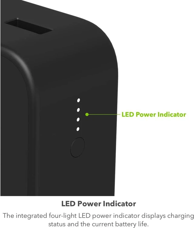 Alt view image 7 of 7 - Powerstation XL Power Bank 2023-20,000 mAh Large Internal Battery, (2) USB-A Ports and (1) 20W USB-C PD Fast Charging Input/Output Port, Travel-Friendly