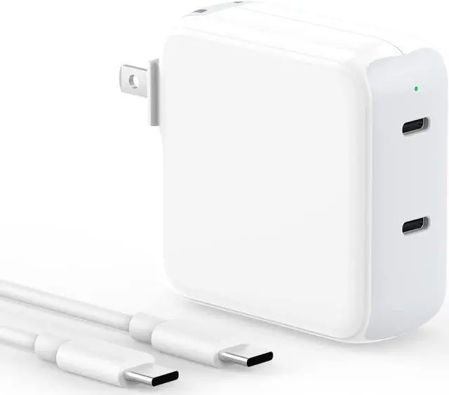 Main image of Charger for MacBook Air MacBook Pro 13 14 15 16 inch 2024 2023 2022 2021 2020 2019 M1 M2 M3 iPad Pro Air Mini iPhone 15 Pro Max Plus 67W Dual Port USB C Power Adapter 6.6FT USB-C Charging Cable