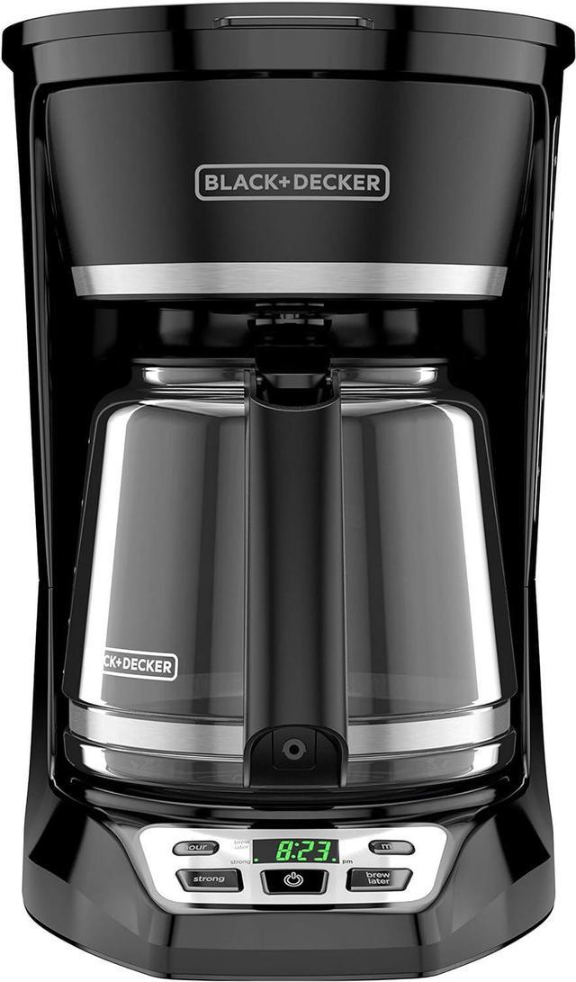 BLACK+DECKER 12-Cup Coffeemaker Programmable Exclusive Vortex Technology