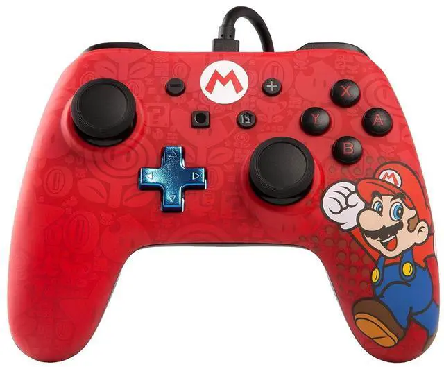 Main image of PowerA Wired Controller for Nintendo Switch - Mario, Gamepad, Game controller, Wired controller, Officially licensed