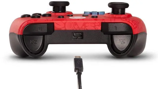 Alt view image 7 of 7 - PowerA Wired Controller for Nintendo Switch - Mario, Gamepad, Game controller, Wired controller, Officially licensed