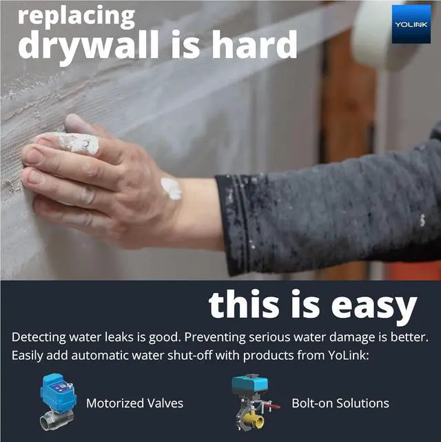 Alt view image 7 of 7 - Water Leak Detection Starter Kit, w/SpeakerHub Audio/Talking Hub & Water Leak Sensor 1, LoRa Up to 1/4 Mile Open-Air Range, SMS/Text, Email & Push Notifications, w/Alexa, IFTTT, Home Assistant