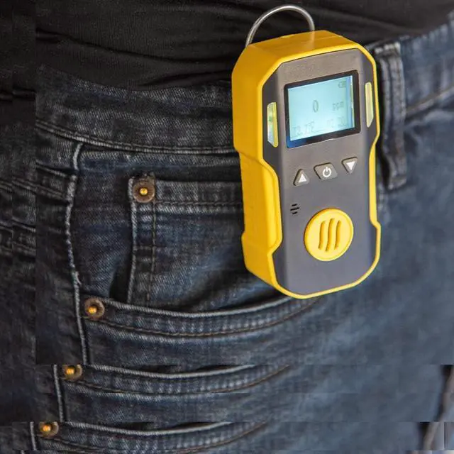 Alt view image 5 of 5 - Carbon Monoxide CO Meter by Forensics | USA NIST Calibration | Dust & Explosion Proof | USB Recharge | Sound, Light and Vibration Alarms | 0-1000 ppm |