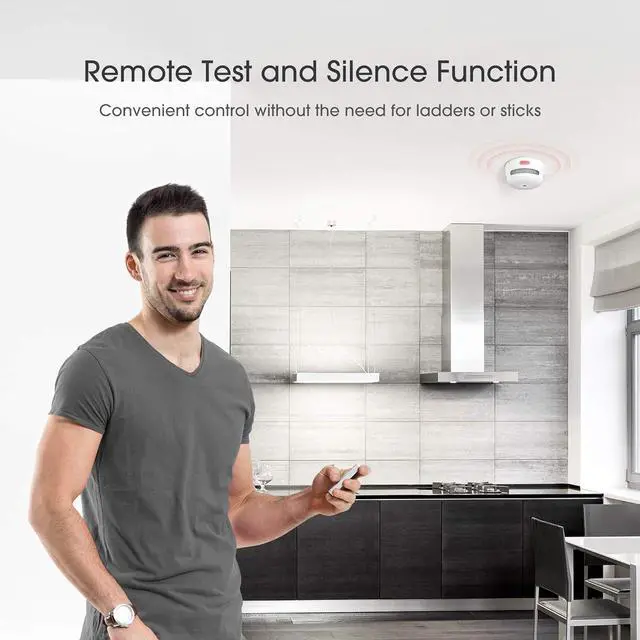 Alt view image 5 of 7 - X-Sense Remote Controller RC01 Pro for X-Sense Link+ Wireless Smoke & Carbon Monoxide Detector Alarms (1-Pack)