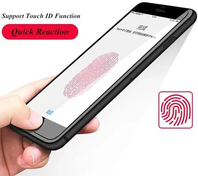 Alt view image 2 of 6 - Portefeuille Home Button Sticker Touch ID Button Cover for Apple iPhone 8 7 Plus 6S 6 S 5S SE 5 5C 4 4S Mobile Phone Accessories