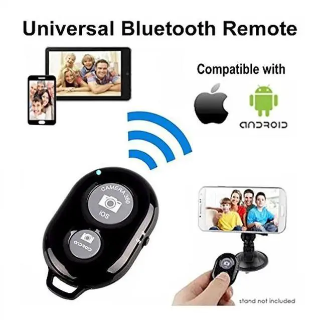 Main image of Shutter Release Button Controller Adapter For Selfie Photograph Control Bluetooth Remote Phone Camera For Android IOS iPhone