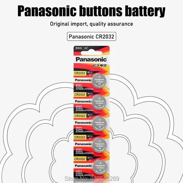 Alt view image 2 of 6 - 10pcs 3v CR2032  Brand  Battery For Button Cell Coin Batteries For Watch Computer Toys Voice Recorders