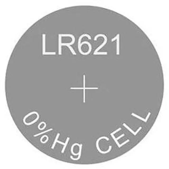 Alt view image 2 of 3 - Alkaline Button Coin Cell Watch Battery AG1 1.5V SR621SW Equivalences 164 364 621 D364 GP364 L621 LR621 LR621H SR621W SW621 V364