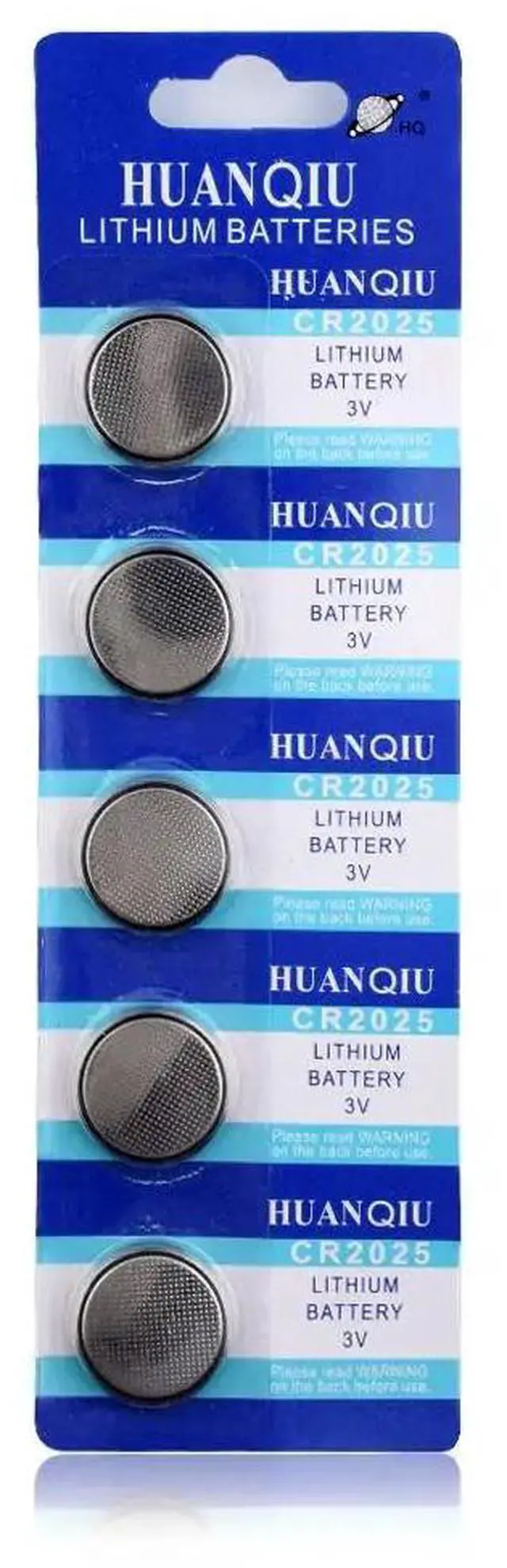 Alt view image 3 of 6 - 5pcs 3V CR2025 Lithium Button Coin Cells 2025 DL2025 KCR2025 ECR2025 BR2025 L12 208-205LM2025 5003LC ST-T14 LF1/2V Battery