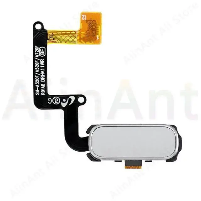 Alt view image 5 of 5 - For Samsung Galaxy A3 A5 A7 2017 A320F A520F A720F Back Home Button Fingerprint Sensor Flex Cable Phone Repair Parts