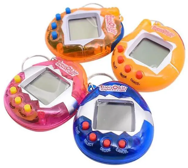 Alt view image 3 of 6 - Tamagochi Virtual Pet Electronic Pets Toys 7 Colors 49 Animals In One Box Nostalgic Kid's Toys With Key chain Christmas Gift