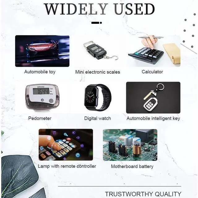 Alt view image 6 of 6 - 2PC For SONY CR2032 battery 3V Lithium Batteries BR2032 DL2032 ECR2032 CR 2032 Button Coin Battery For Watch Calculator