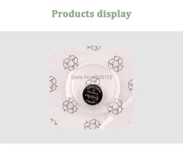 Alt view image 5 of 6 - 3PCS sony 379 Battery AG0 LR521 521 1.55V sr521sw CX63 Single grain packing Watch Button Cell Battery Toys Remote Coin Battery